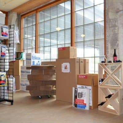 Moving supplies and wine shipping supplies in Portland OR at Rose City Self Storage & Wine Vaults